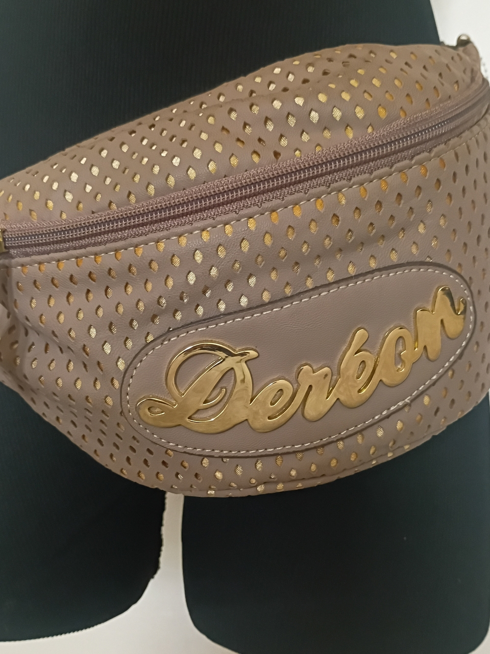 Beyonce Dereon Shadow Dance Taupe Fanny Pack